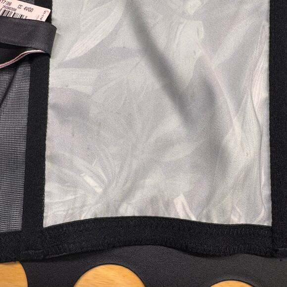 NWT Victoria's Secret Tropical Shine Bustier Green Black Rhinestone Bra Size 36D - Picture 12 of 15